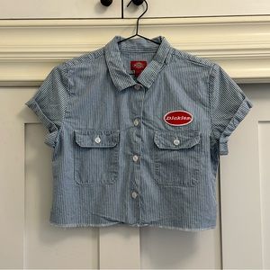 Dickies Woman Workwear Cropped Shirt